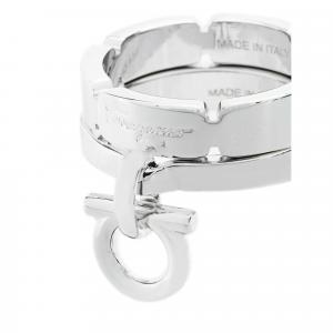 Кольцо для шарфа Ferragamo Salvatore Ferragamo, серый