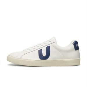 Стильные скейтбординговые кроссовки унисекс бело-голубые AU&MU