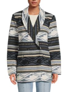 Блейзер Blanche X Gradual с шалевым воротником Driftwood, цвет Blue Combo