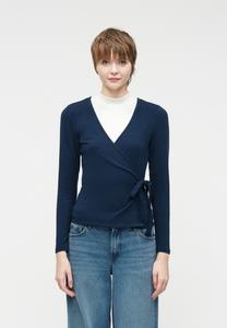 Кардиган ONLY ONLVIRRO WRAP CARDIGAN, Navy/Dark Blue