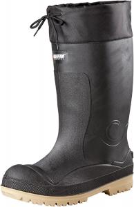 Унисекс ботинки Baffin TITAN Industrial водонепроницаемые с защитным стальным носком и пластиной, без шнуровки, с системой съемного внутреннего ботинка, черный