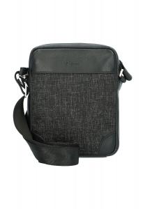 Сумка через плечо Recycled Life 16 см Esquire, антрацит