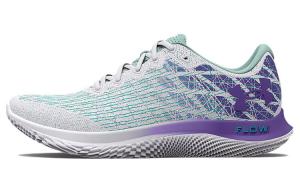Кроссовки Flow Velociti Wind 2 женские с низким верхом, белые/фиолетовые Under Armour