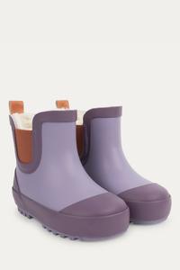 Короткие резиновые сапоги с набивкой Kidly, фиолетовый
