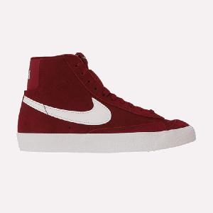 Кроссовки Nike Wmns Blazer Mid '77 'Team Red', красный