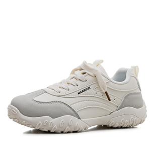 Низкие повседневные туфли с амортизацией и износостойкостью для женщин WARRIOR, Beige