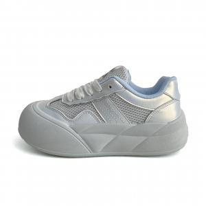 Slip Resistant Low Top Skateboard Shoes Women's City camel, синий