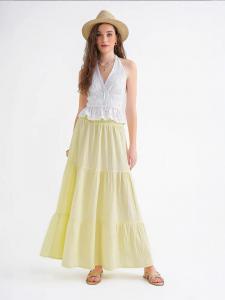 MixRay Юбка в желтом цвете