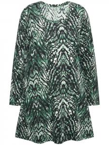 Футболка Ulla Popken Longshirt, зеленый