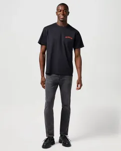 Мужские джинсы Larston slim fit серого цвета Wrangler, темно-серый