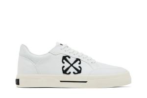 Кроссовки Off-White New Low Vulcanized 'White Black', белый