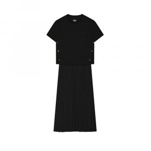 FILA Платье с короткими рукавами Milano Collection женское jet black