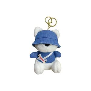 Шапки и кепки модный и стильный плюшевый кулон puppy dolls высота 15см XIWANTONG, синий