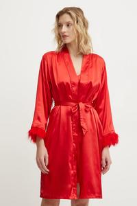 Ночная сорочка и халат Answear.Lab, красный