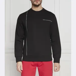 Толстовка обычного кроя Armani Exchange, черный