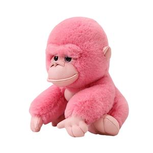Плюшевая игрушка милый король конг горилла 20см/30см высота MLING, розовый