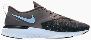 Кроссовки Nike Odyssey React 2 Flyknit 'Thunder Grey Blue', серый