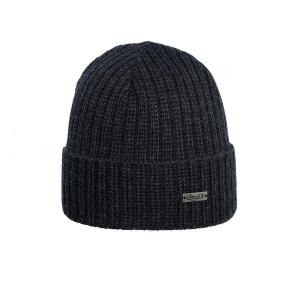 EISGLUT Мужская зимняя шапка Jocheng из шерсти мериноса серого цвета