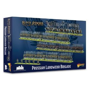 Фигурки Black Powder Epic Battles: Waterloo – Prussian Landwehr Brigade