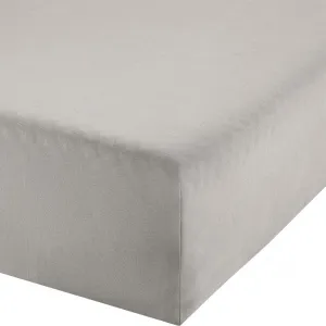 Простыня на резинке Boxspring Freising" silver 180x200 cm - 200x220 cm" Erwin Müller