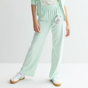 Детские велюровые брюки для девочек 7-16 лет Limited Too, Green