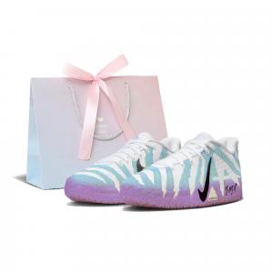 Nike Мужские баскетбольные кроссовки Ja Morant 3 Copernicus, Purple Storm Support низкие, сине-фиолетовые