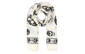 Alexander McQueen Шарф с логотипом черепа по всей поверхности