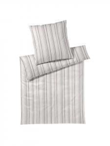 Постельное белье Waterstripe натурального цвета Elegante, 155 x 220 + 80 x 80 см