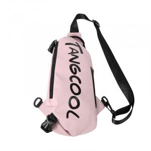 TANGCOOL Нейлоновая слинг-сумка унисекс разноцветная, Pink (Upgraded) without Charm