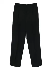 Брюки со складками Toteme, черный