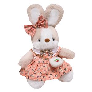 Куклы плюшевые Goodnight Floral Skirt Rabbit высота 35см MLING