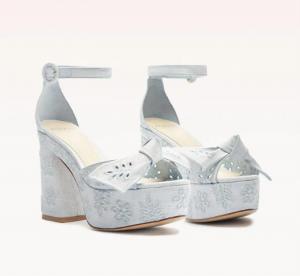 Женские сандалии Maxi Clarita в спокойном синем Alexandre Birman