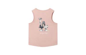 New Era Майка унисекс, розовые, с круглым вырезом, умеренно прямой крой