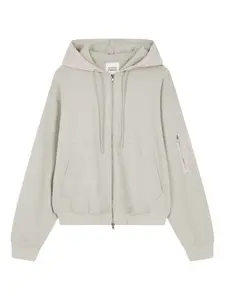 Худи на молнии Studio Tomboy, серый