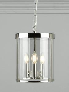 Потолочный светильник Selbourne Laura Ashley, Clear/Polished Nickel