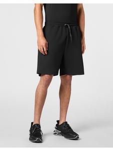 Спортивные шорты regular fit SAEC MJT2473 STE001N Plein Sport, чёрный