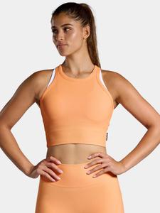 Nordicdots Спортивный топ 'Rib' в оранжевом цвете