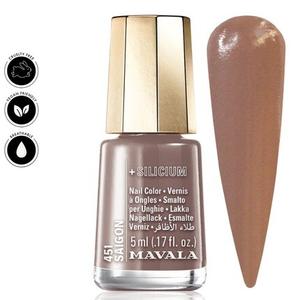 Mavala Timeless Colors 2024 Дышащий мини-лак для ногтей Saigon 5 мл