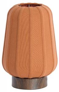 Настольная лампа Light & Living Bibury, оранжевый - фактурная ткань - 20 х 29 х 20 см