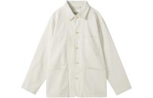 Джинсовая куртка Uniqlo мужская, 01 молочно-белый