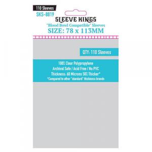 Чехол для карточек Sleeve Kings Blood Bowl Card Sleeves X 110 (78Mm X 113Mm)
