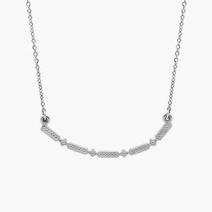 18-дюймовое ожерелье Smile из платины (3,2 мм) Blue Nile