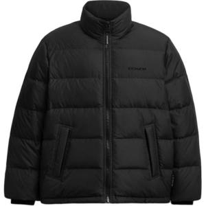 COACH Пуховик мужской черный, Black