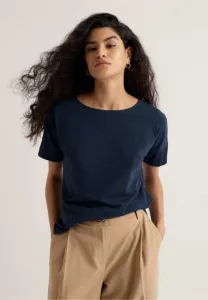 Базовая футболка bryher view Seasalt Cornwall, Navy - Maritime