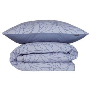 Комплект постельного белья Schiesserset Leaves Renforcé 2 шт., 155x1x220 см цвет lavendel