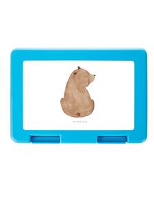 Mr. & Mrs. Panda Ланчбокс в форме белого медведя, бросающий взгляд через плечо и ничего не говорящий