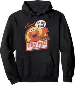 Худи Sesame Street Tickle Me Elmo Try Me, черный