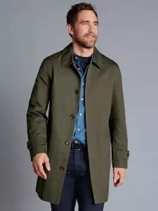Дождевик Charles Tyrwhitt Classic Showerproof, цвет dark olive