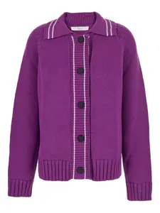 Кардиган на пуговицах Tela, фиолетовый