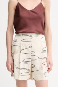 Хлопковые шорты Mm, бежевый